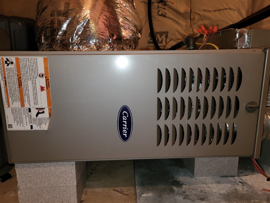 Fall maintenance. Performed service on Carrier furnaces