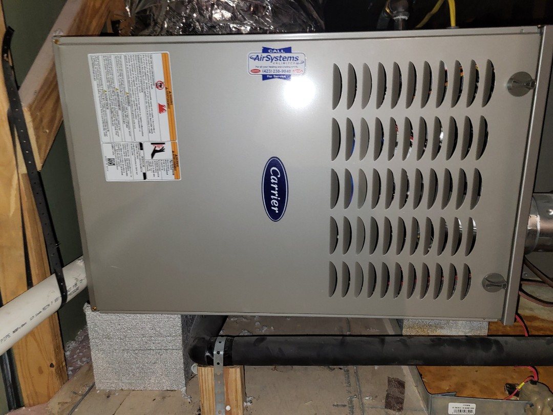 Fall maintenance. Performed service on Carrier furnace 