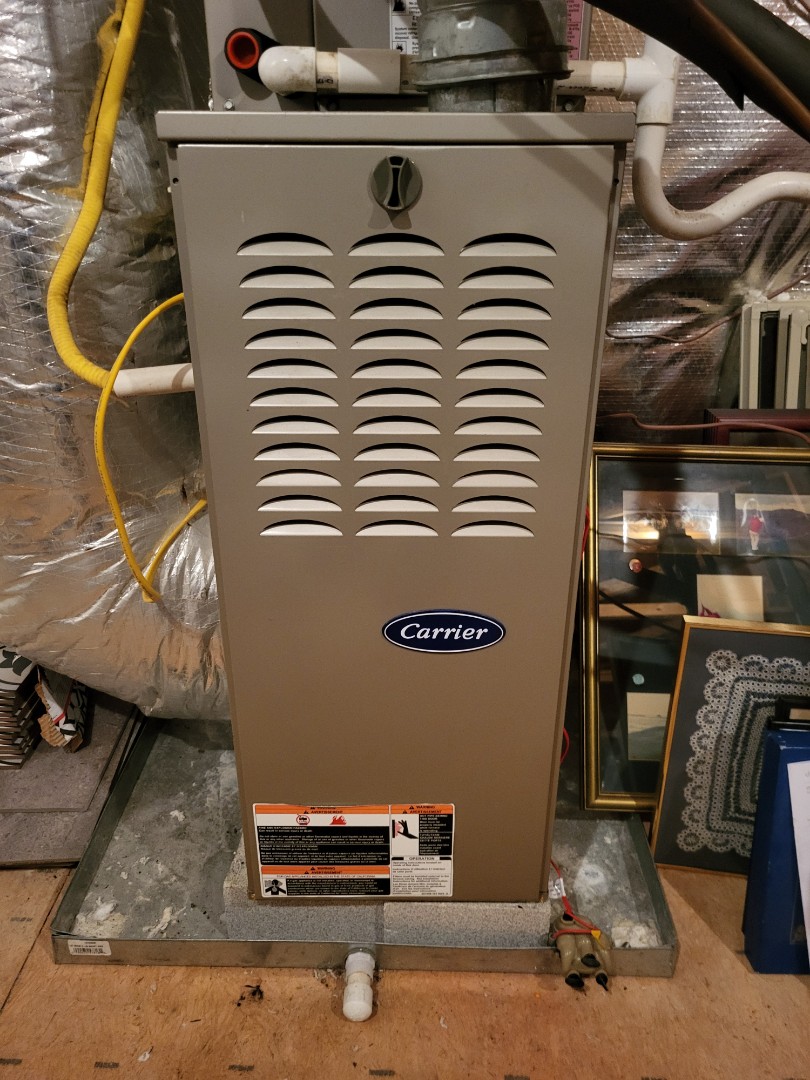 Fall maintenance. Performed service on Carrier furnaces