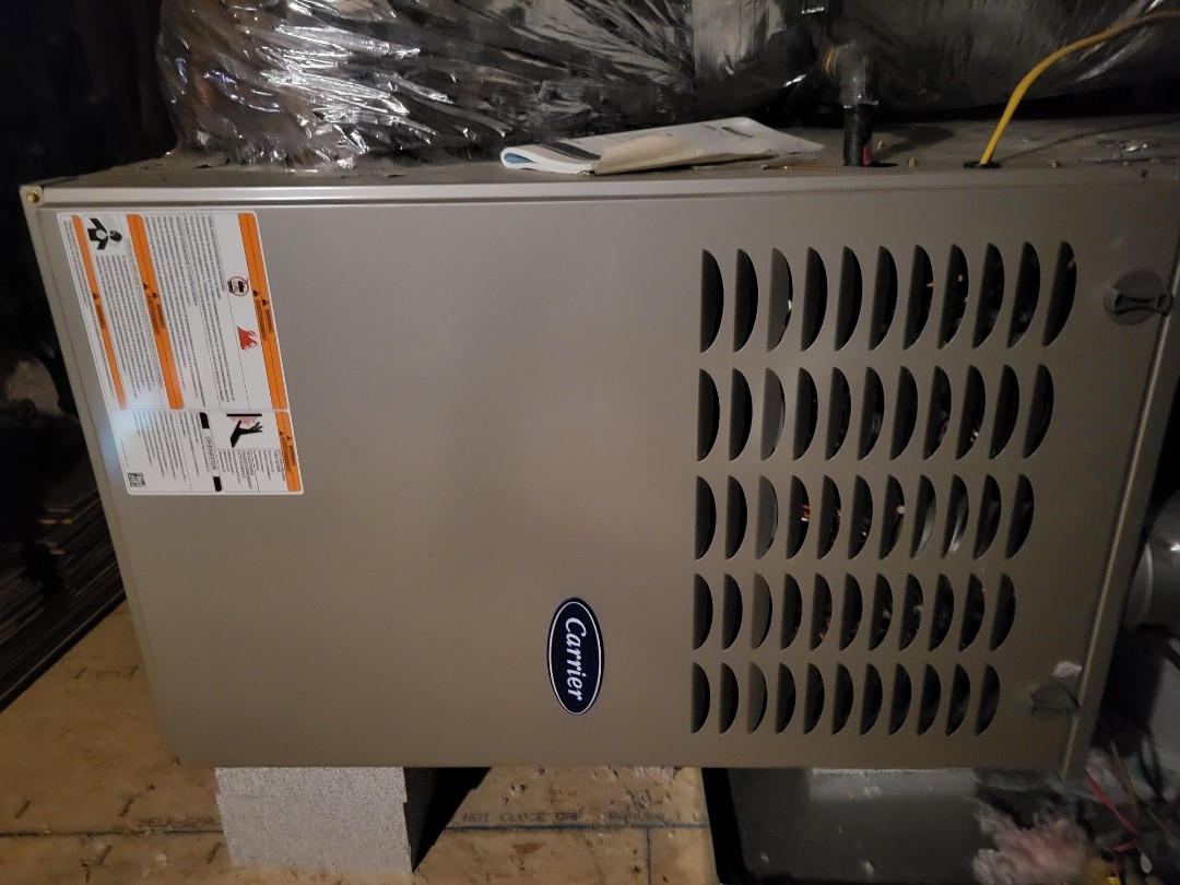 Fall maintenance. Performed service on Carrier furnace 