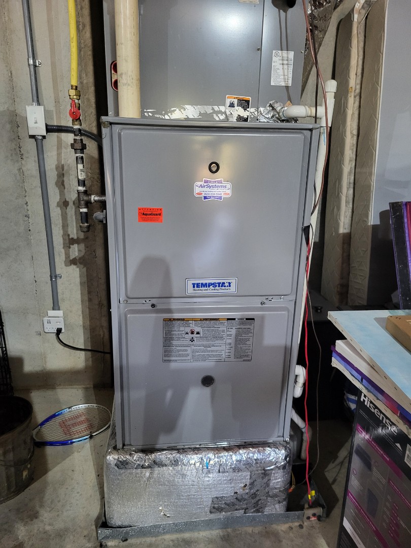 Fall maintenance. Performed service on Tempstar gas furnace and split system heat pump