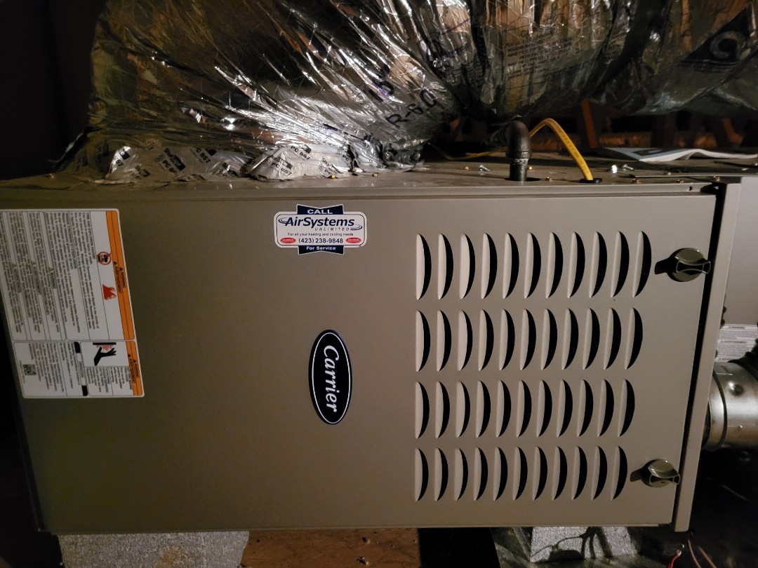 Fall maintenance. Performed service on Carrier furnace 