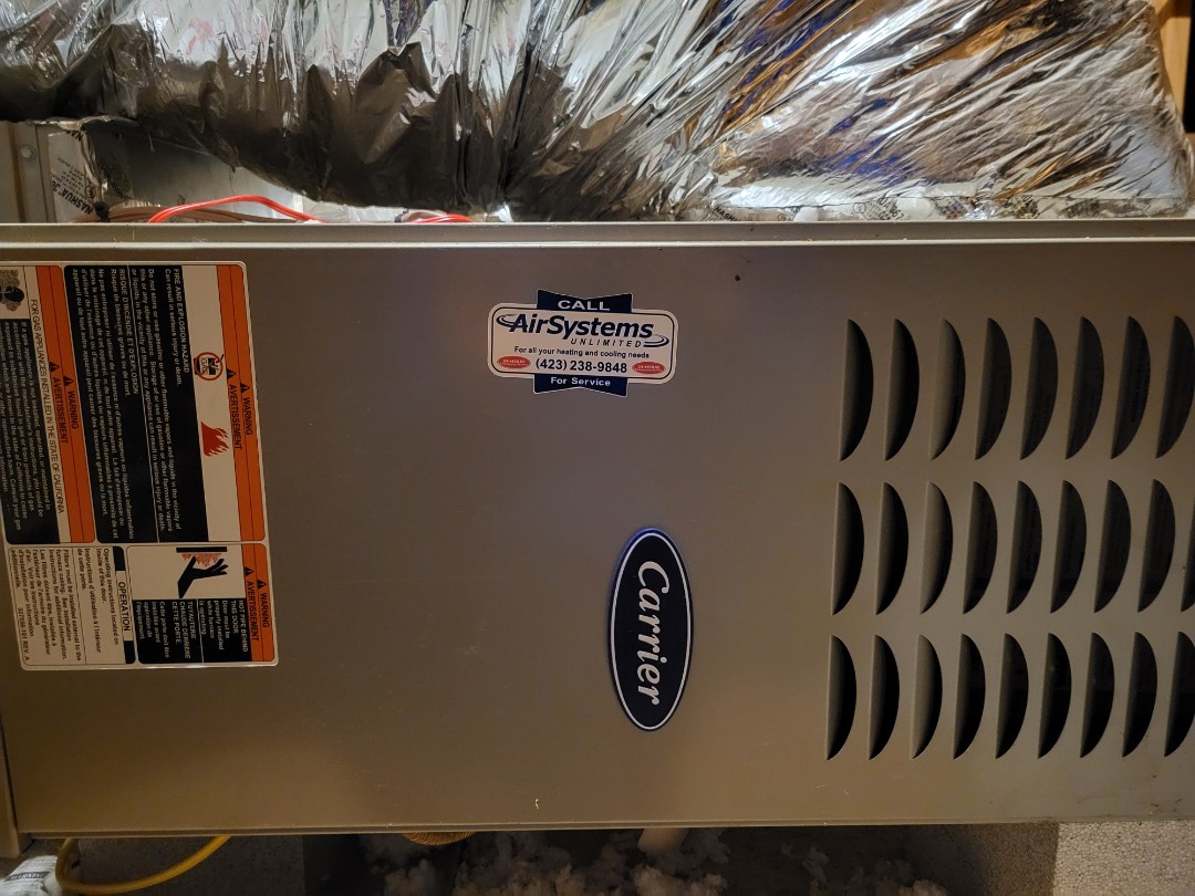 Fall maintenance. Performed service on Carrier furnaces