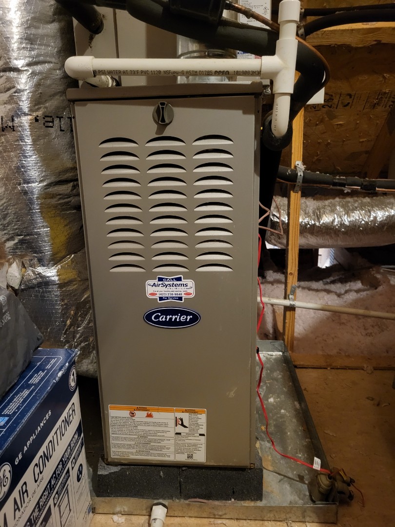 Fall maintenance. Performed service on Carrier furnaces