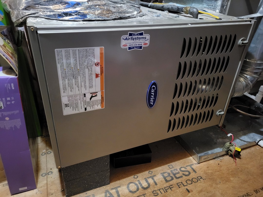 Fall maintenance. Performed service on Carrier furnaces