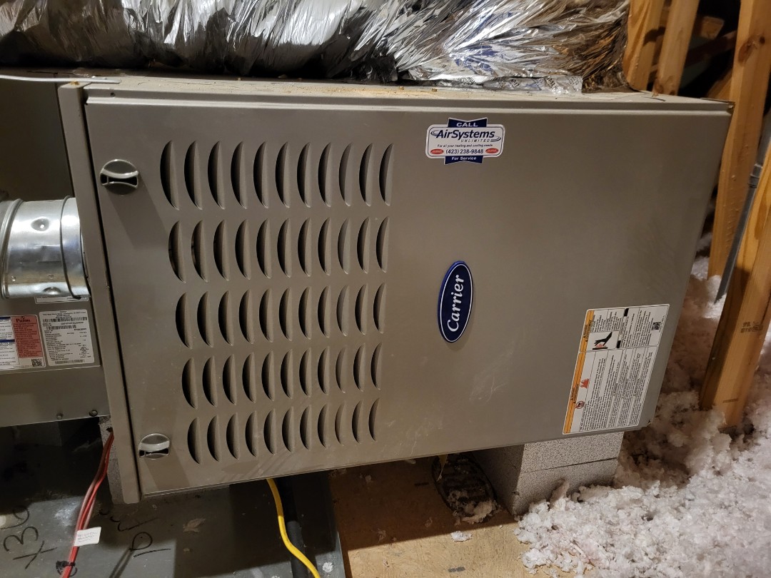 Winter maintenance. Performed service on Carrier furnaces