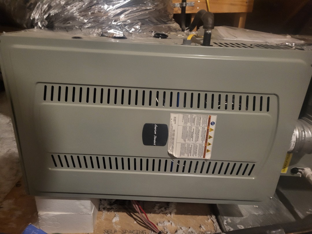 Winter maintenance. Performed service on American Standard furnace 