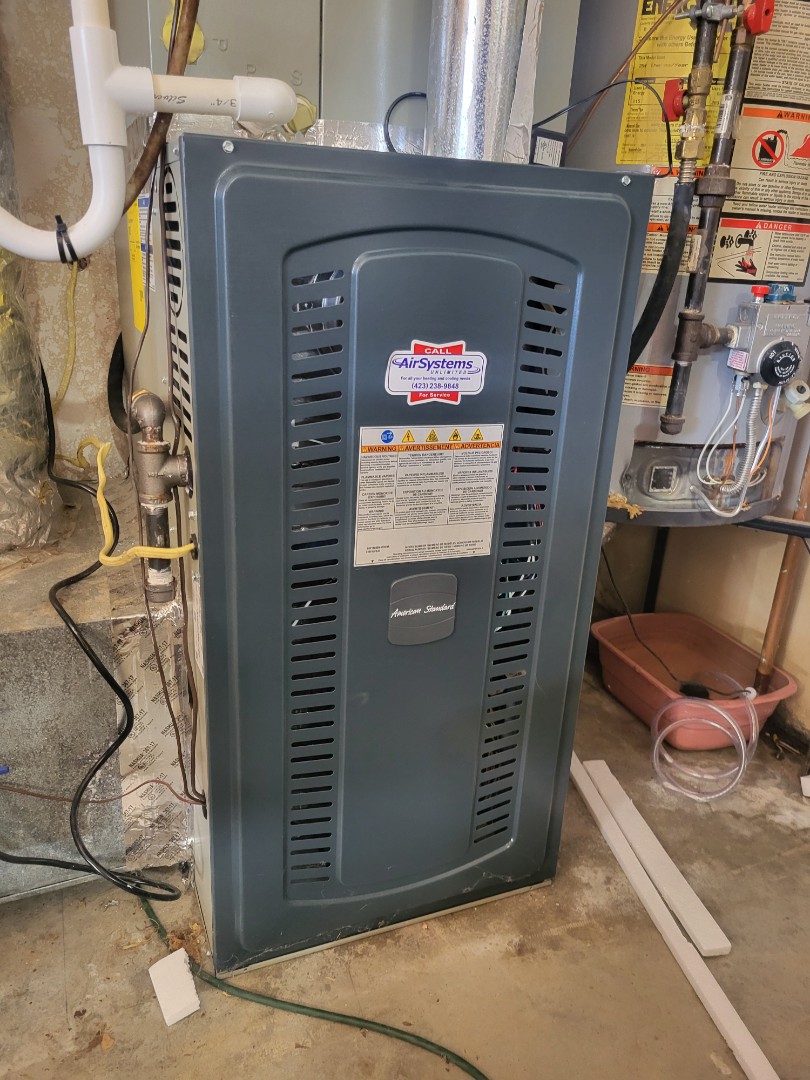 Winter maintenance. Performed service on American Standard furnace 