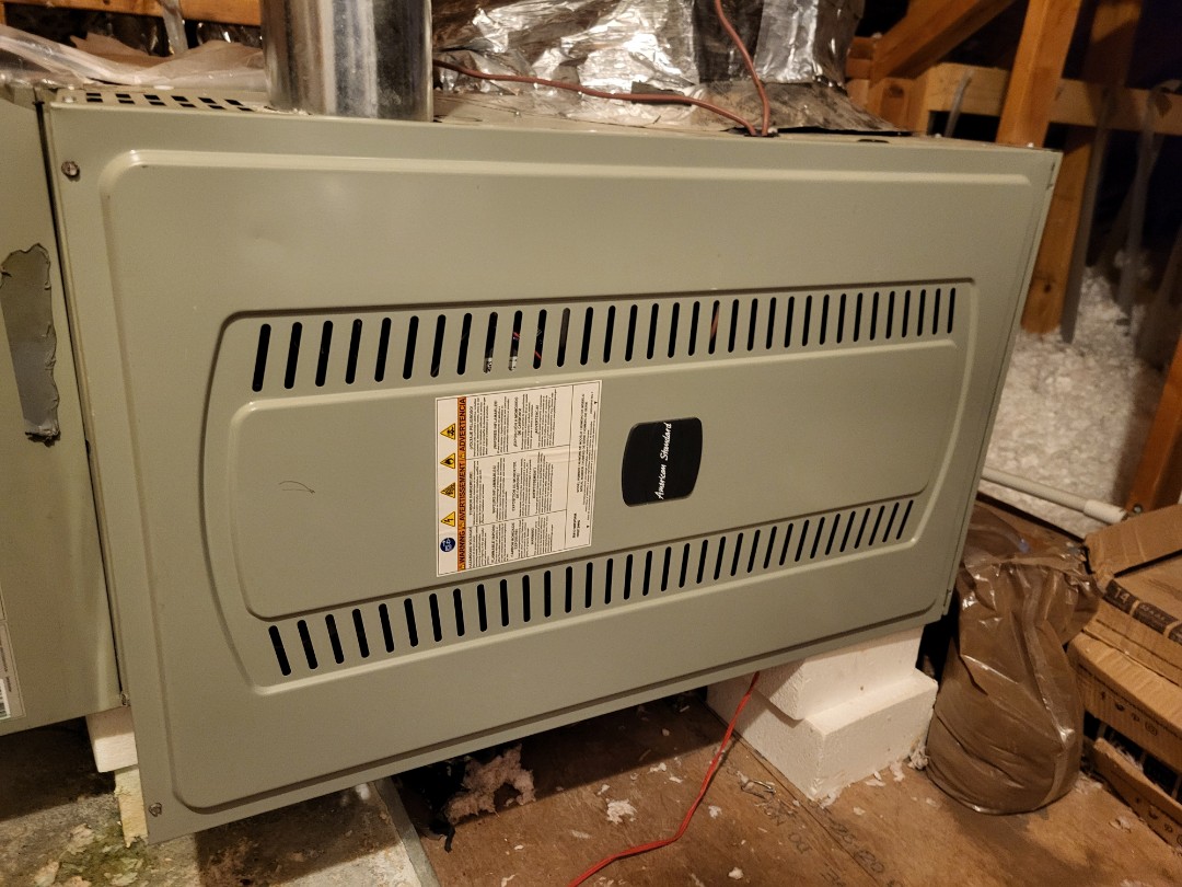 Winter maintenance. Performed service on American Standard furnaces