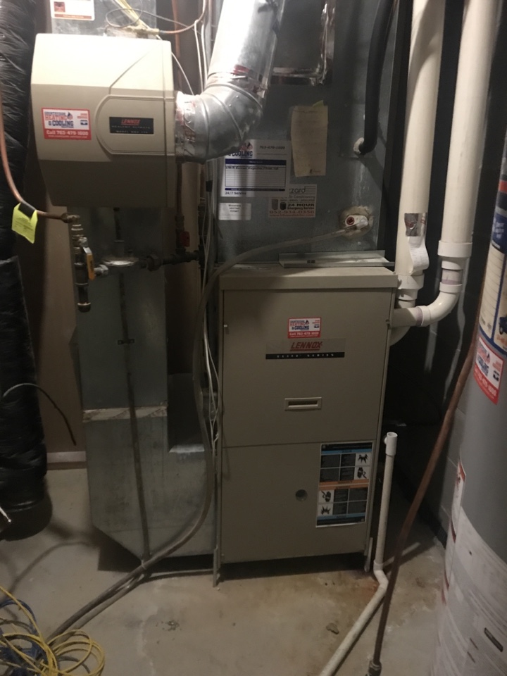 Saint Bonifacius, MN - Performed a furnace tune up on a Lennox furnace at a home in Minnetrista, MN! Saint Bonifacius, MN - Performed a furnace tune up on a Lennox furnace at a home in Minnetrista, MN!