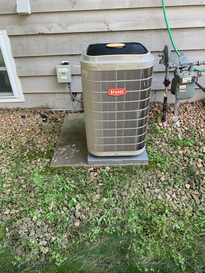 Fan coil ac install New Brighton MN