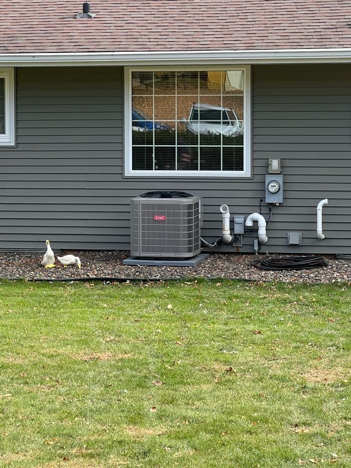 Bryant furnace and ac install Maple Lake MN