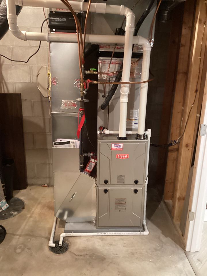 Furnace and heat pump install 