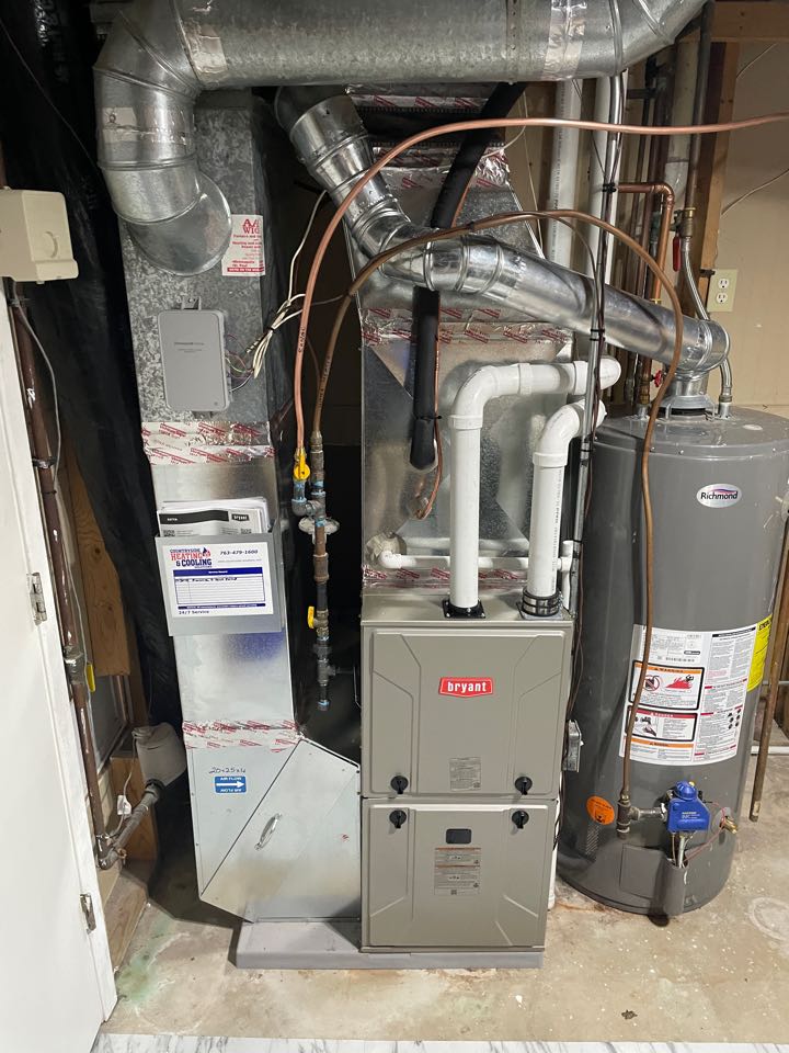 Bryant furnace install crystal mn 