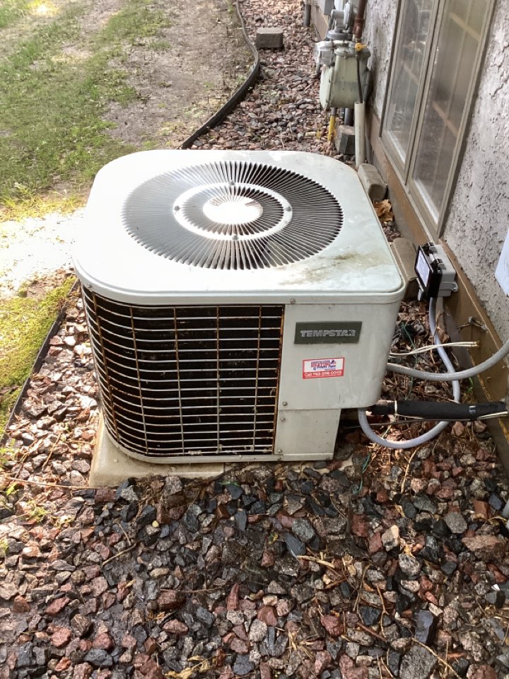 Secured service maintenance visit located in Delano MN 
