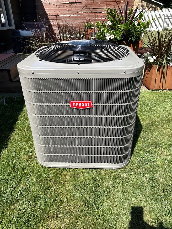 install A/C. Edina, Minnesota. 