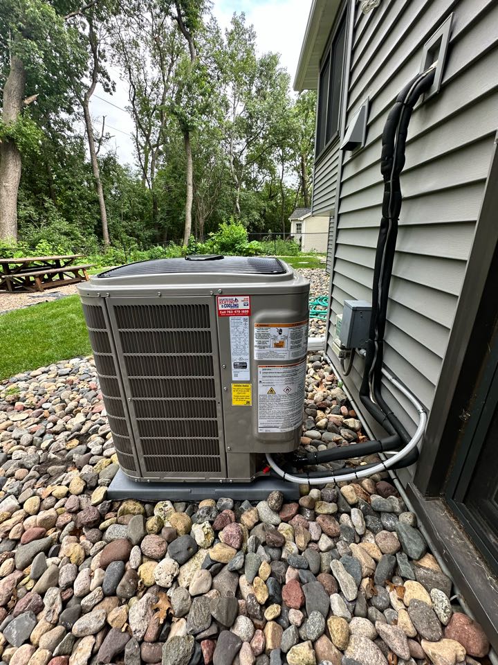 Installed ac in Edina mn 
