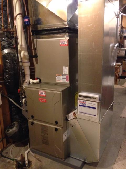 No cool frozen coil located in buffalo MN 