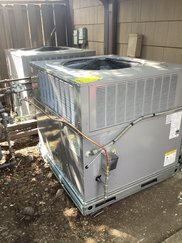 Installed package unit in Wayzata Mn