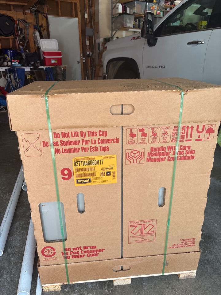 install furnace, ductless and coil. Saint Bonifacius, Minnesota. 