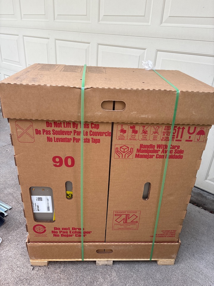 install furnace, coil, and A/C. Rockford, Minnesota. 