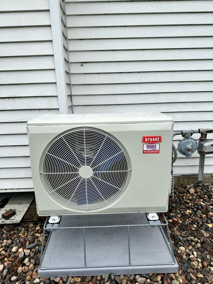 Installed Heat Pump in St.boni Mn