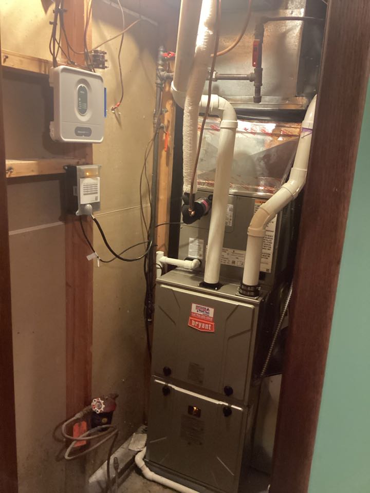 Furnace, air conditioner, zoning, Wi-Fi thermostat installation in Rockford mn 55373