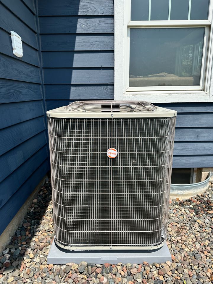 Installed A/C in Maple Plain Mn