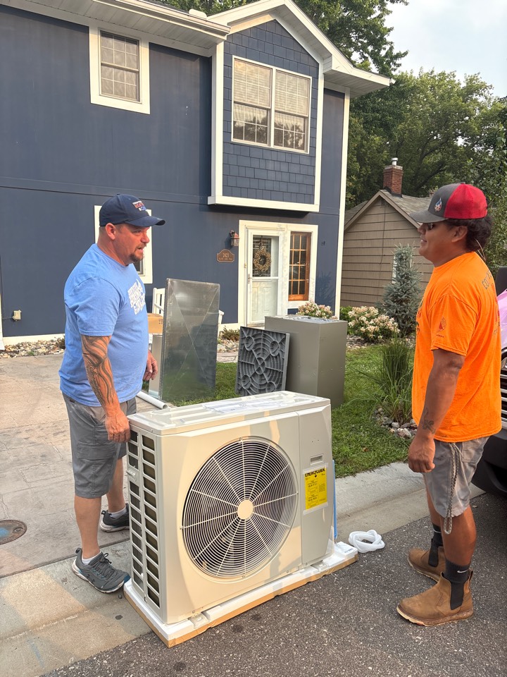 Installing furnace, Heat pump, Condensation pump - Spring Park MN