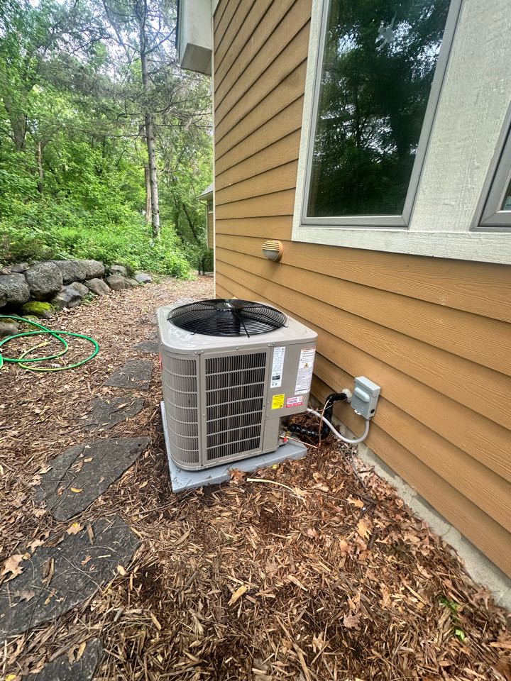Installed A/C in Minnetonka Mn