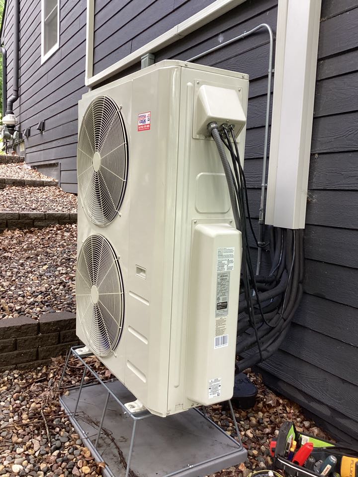 Inverter ductless ac heat pump same day diagnostic and repairs in shorewood mn 55331