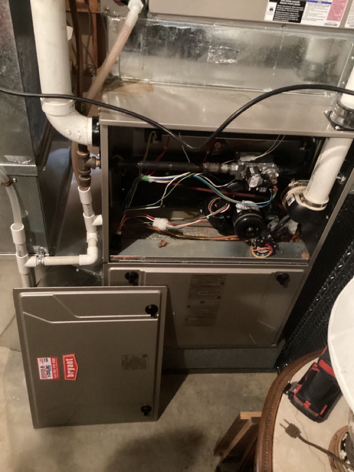 Furnace maintenance visit located in Eden prairie MN 
