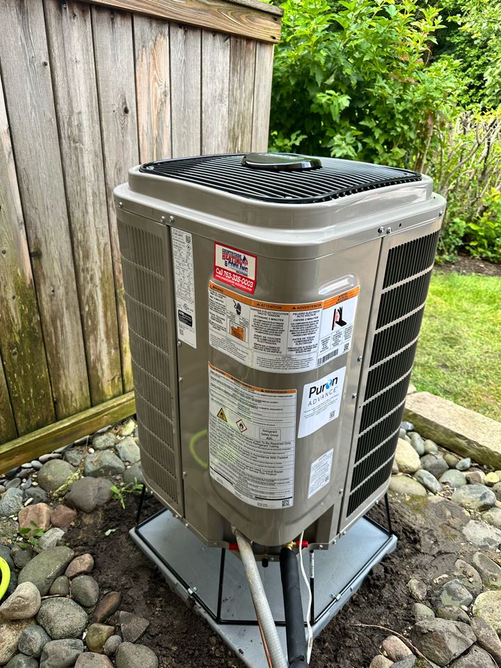 Installed Heat Pump in Water Town Mn