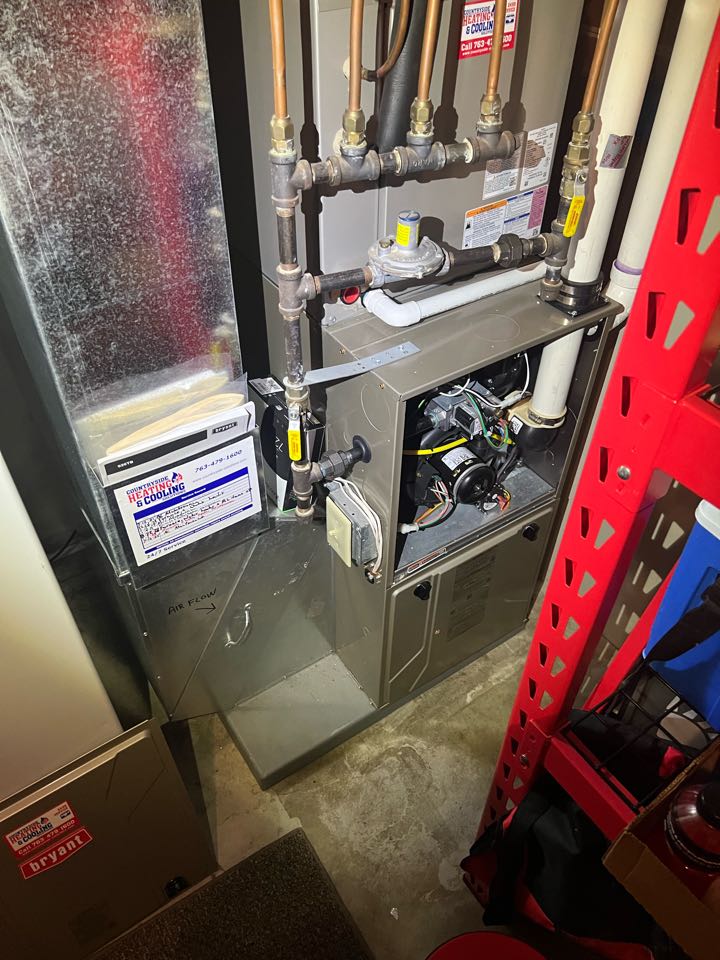 Furnace and water heater tune up in Mound, MN