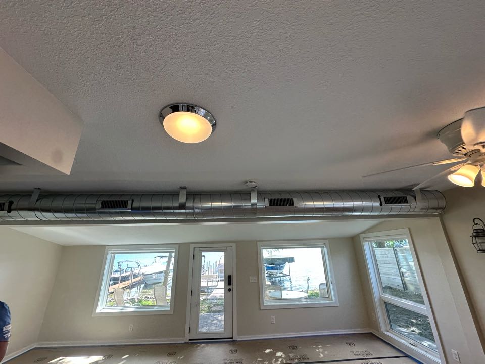 Ductwork project in Wayzata Mn