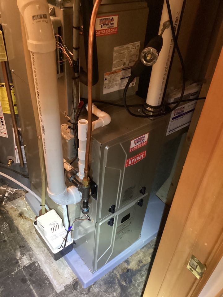 Bryant furnace maintenance in Long Lake