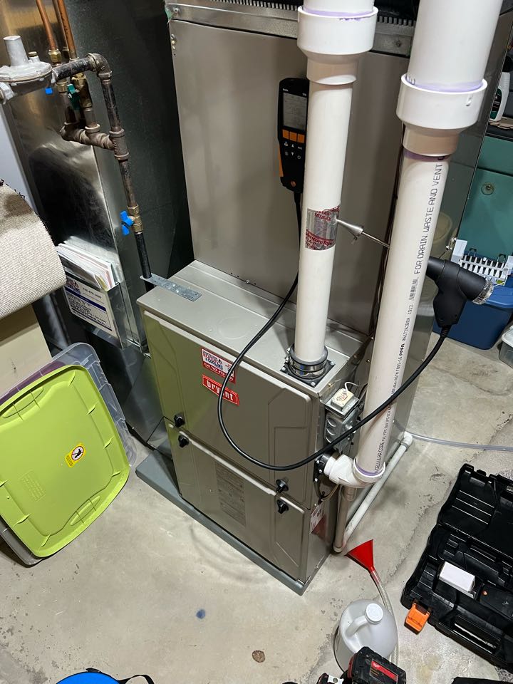 Fall furnace maintenance on a Bryant system in independence, MN