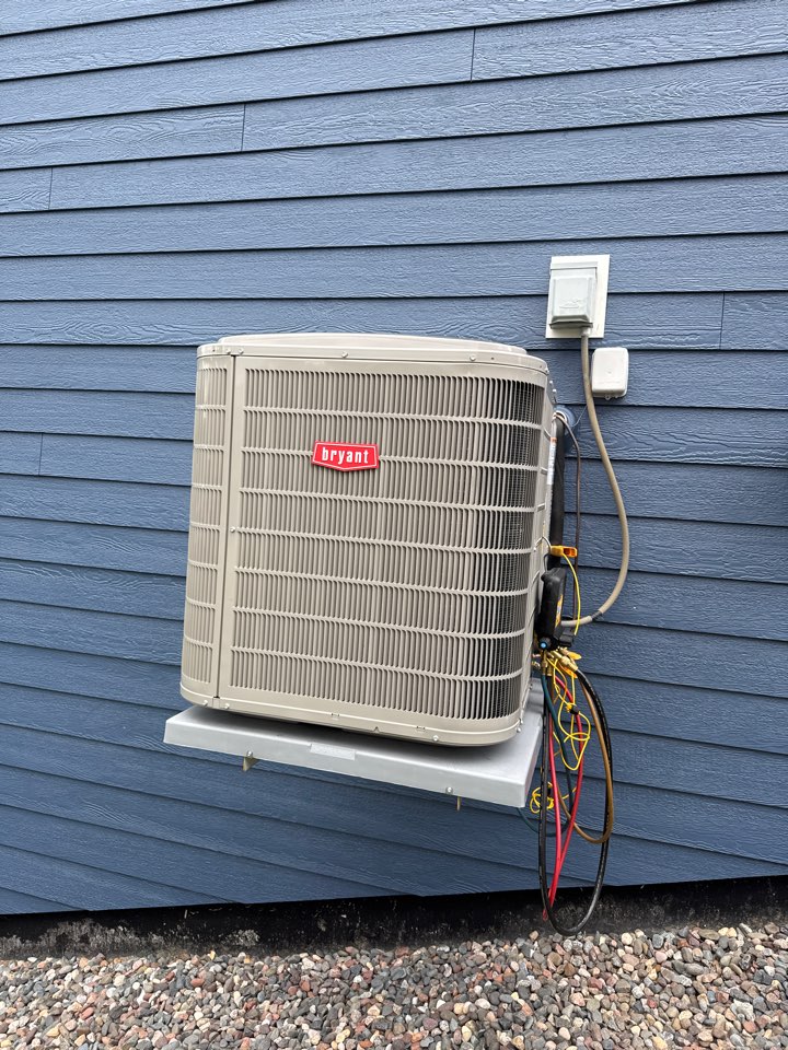 Bryant furnace and AC replacement in Maple Grove MN