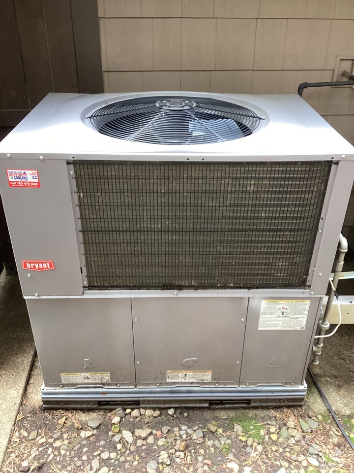 Bryant gas package unit maintenance in Wayzata
