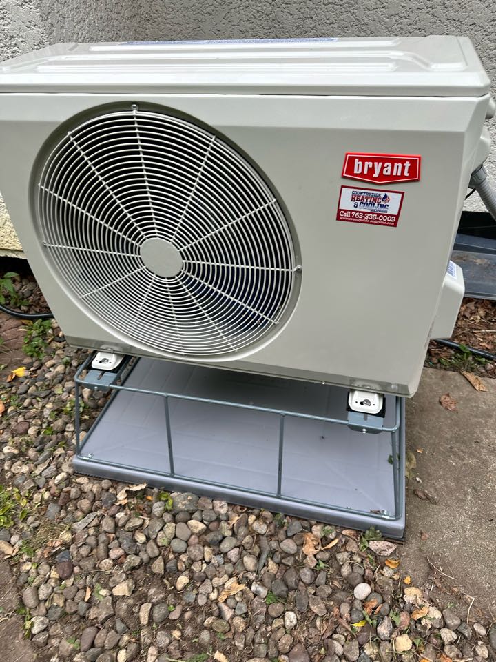 Installed heat pump in shoreview mn