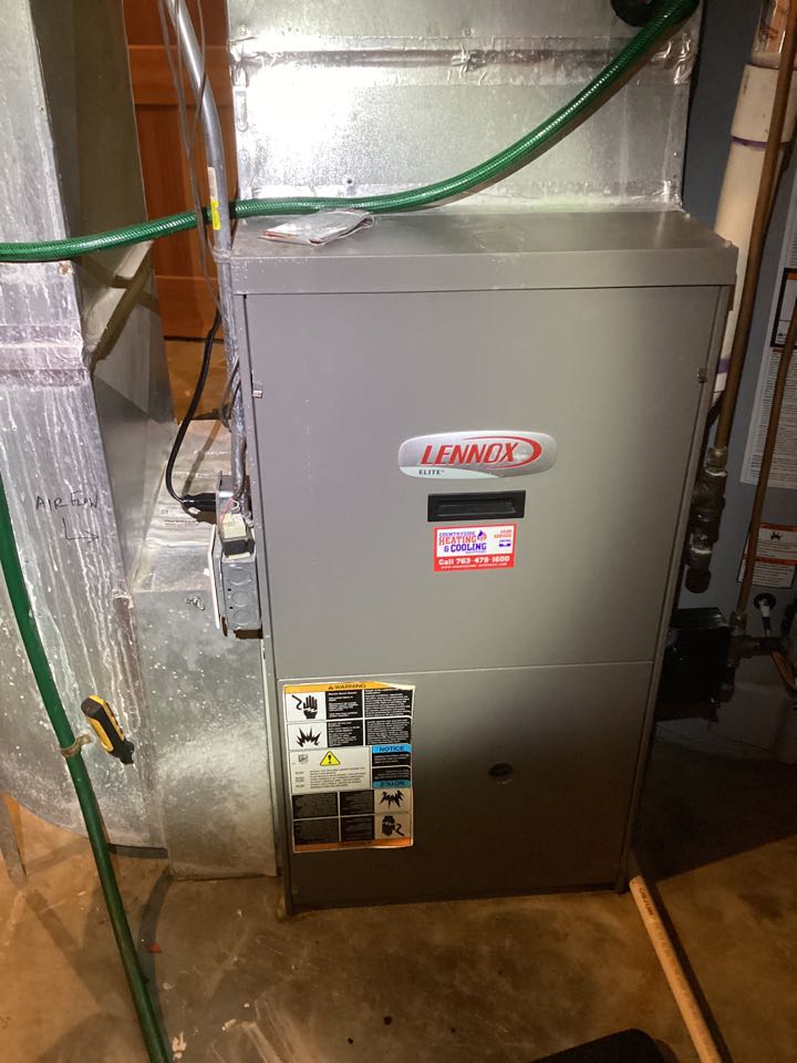 Furnace maintenance in Minnetrista