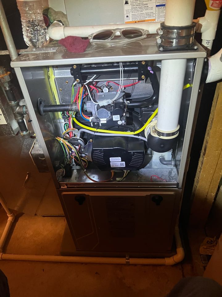 Furnace maintenance on Bryant system in Anoka, MN
