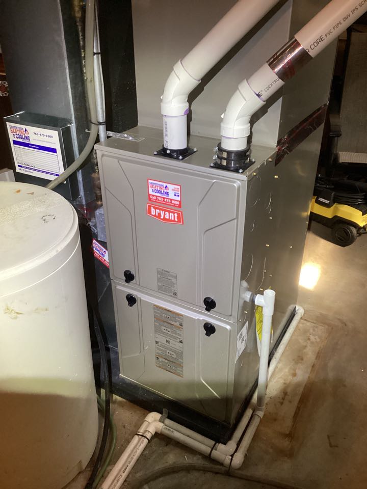 Bryant Evolution furnace maintenance in Plymouth