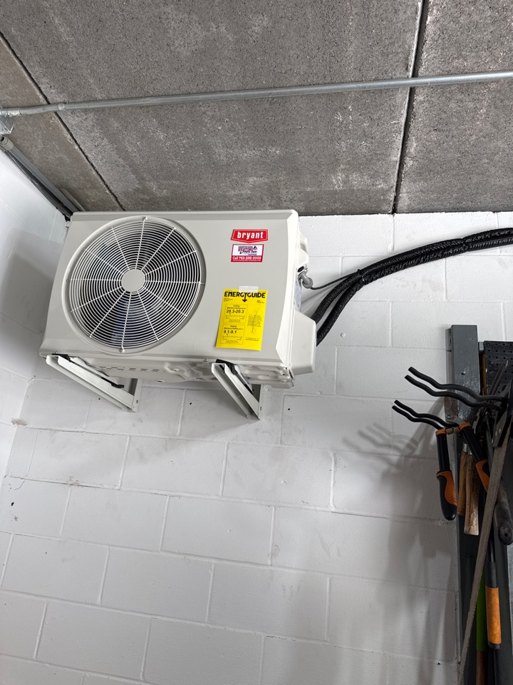 Mini split install in Annandale MN