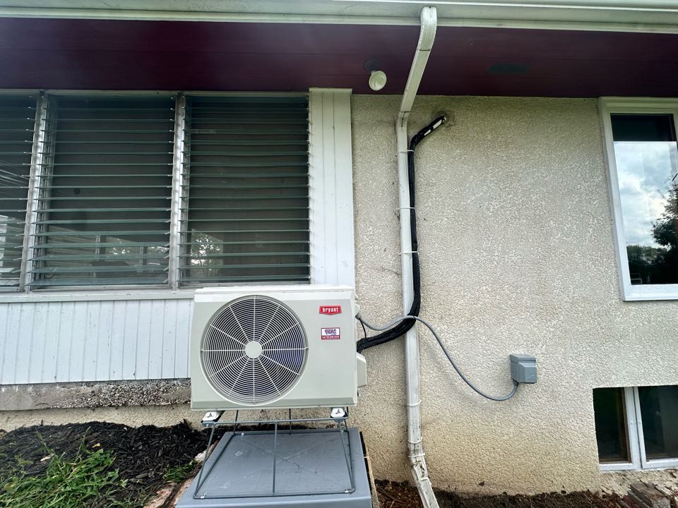 Replaced minisplit Unit in Mound Mn
