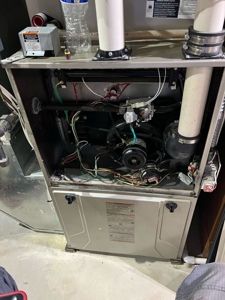 Performing fall furnace maintenance on a Bryant system in Chaska, MN 