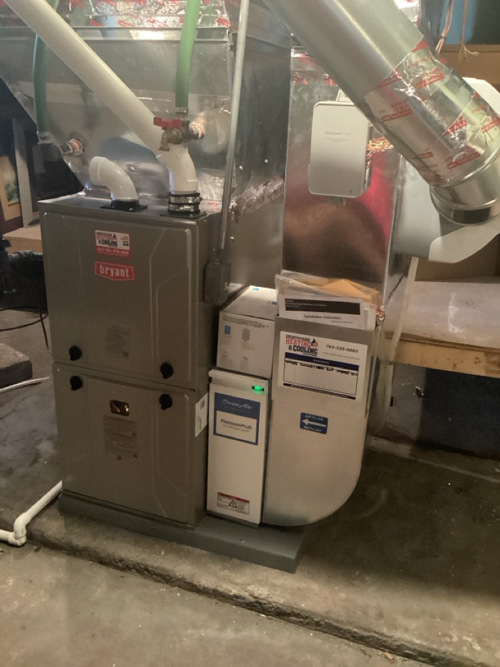 Furnace and heat pump installed in loretto Mn Furnace and heat pump installed in loretto Mn
