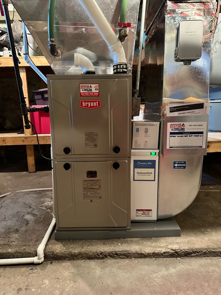 Installed furnace in Loretto Mn