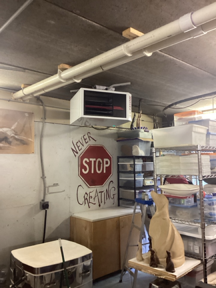 Installed new unit heater in Victoria Mn Installed new unit heater in Victoria Mn