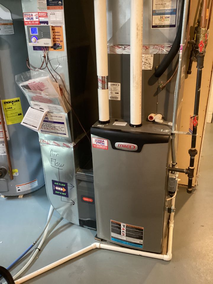 Furnace maintenance in Hopkins